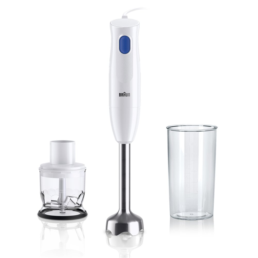 braun multiquick 1 mq10.2001m batidora de vaso 450 w blanco