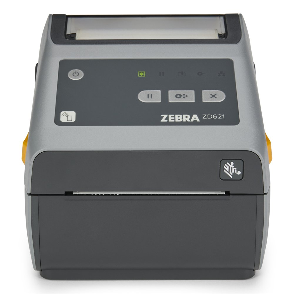 zebra zd621 impresora de etiquetas térmica directa 203 x 203 dpi 203 mm/s inalámbrico y alámbrico ethernet bluetooth