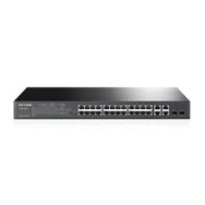 switch tp-link 24xrj45 2xsfp poe+ 1u negro (tl-sl2428p)