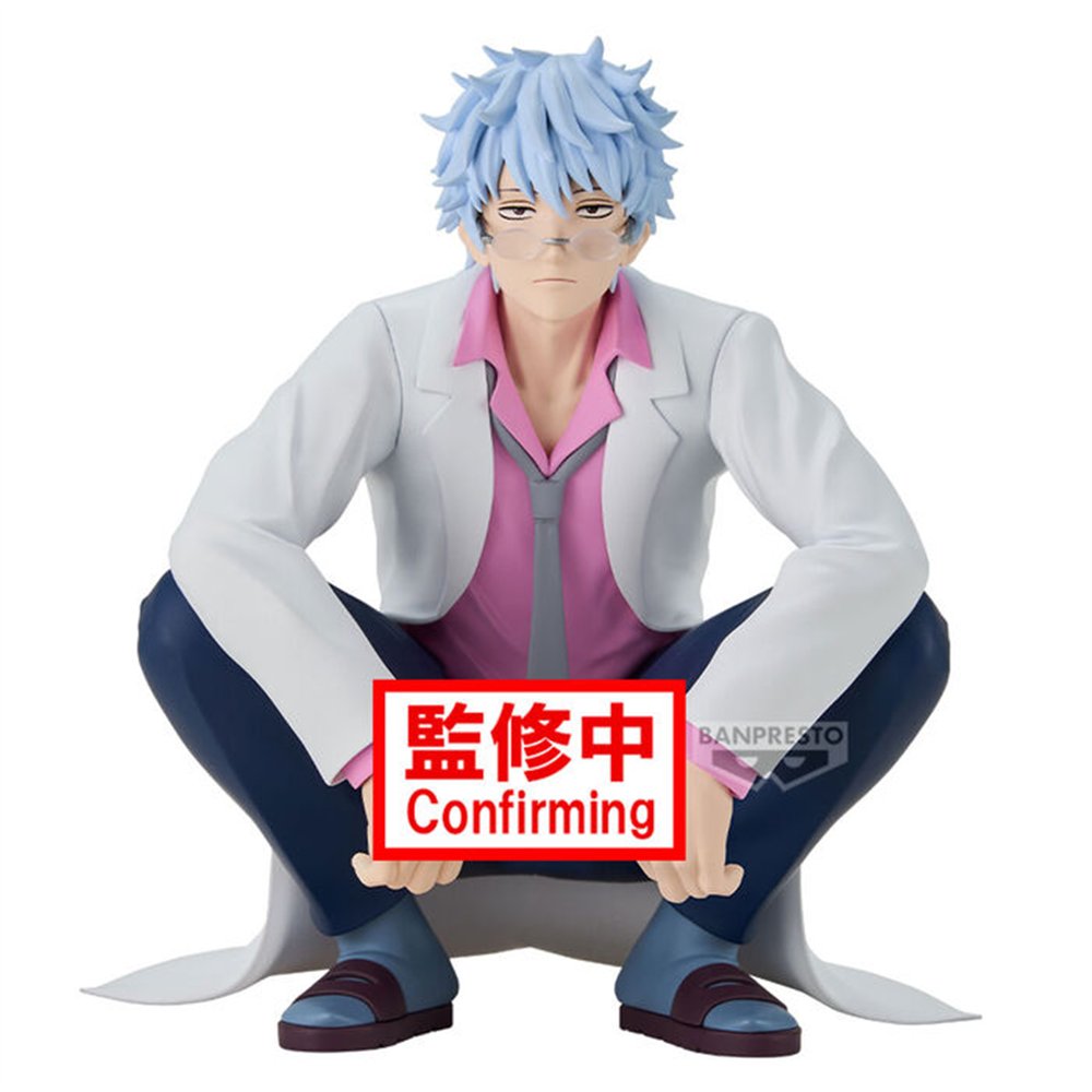 figura ginpachi sakata mr.ginpachi's zany class gintama 13cm