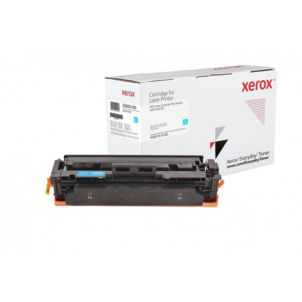 everyday tóner cian compatible con hp 415x (w2031x), alto rendimiento