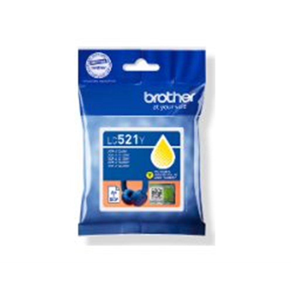 tinta brother amarillo 500páginas (lc521y)