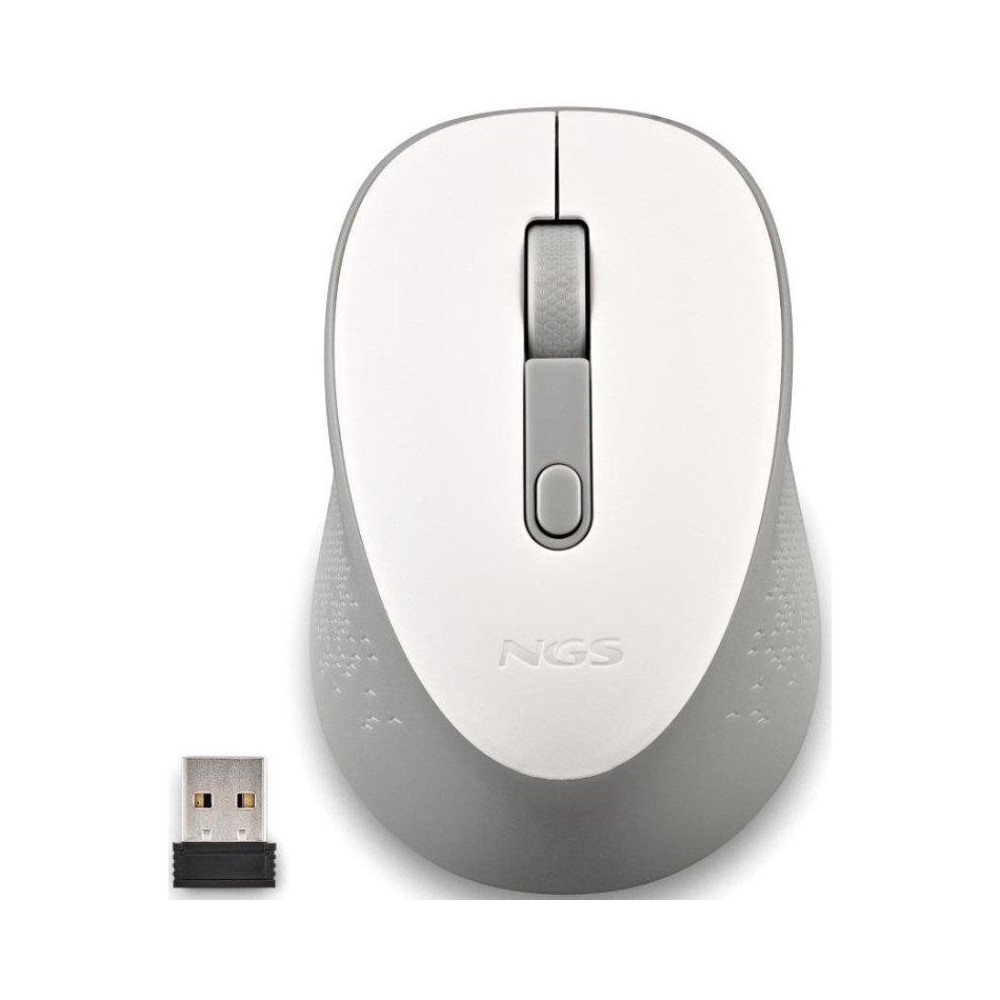 raton ngs dew white wireless silent white