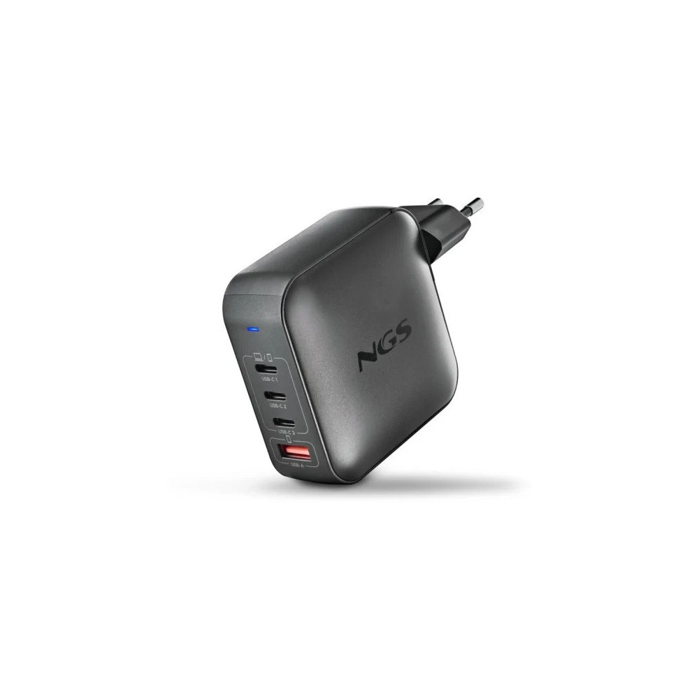 cargador de portatil ngs bud gan 3xusb-c/usb-a 165w black