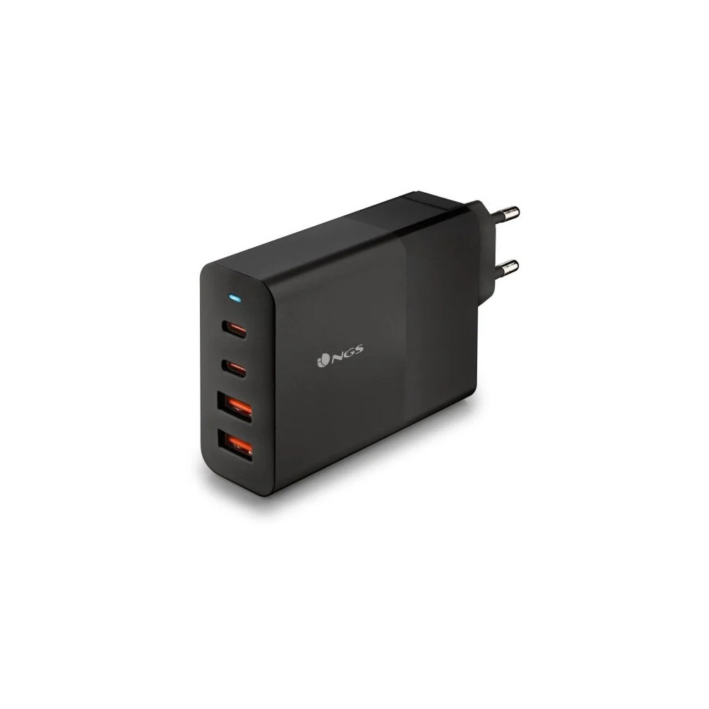 cargador de portatil ngs bud gan 2xusb-c/x2usb-a 100w black