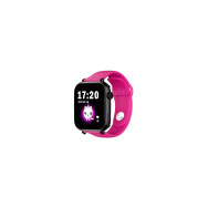 save family plus smartwatch con gps y llamada negro correa silicona lollipop fusia no incluye sim