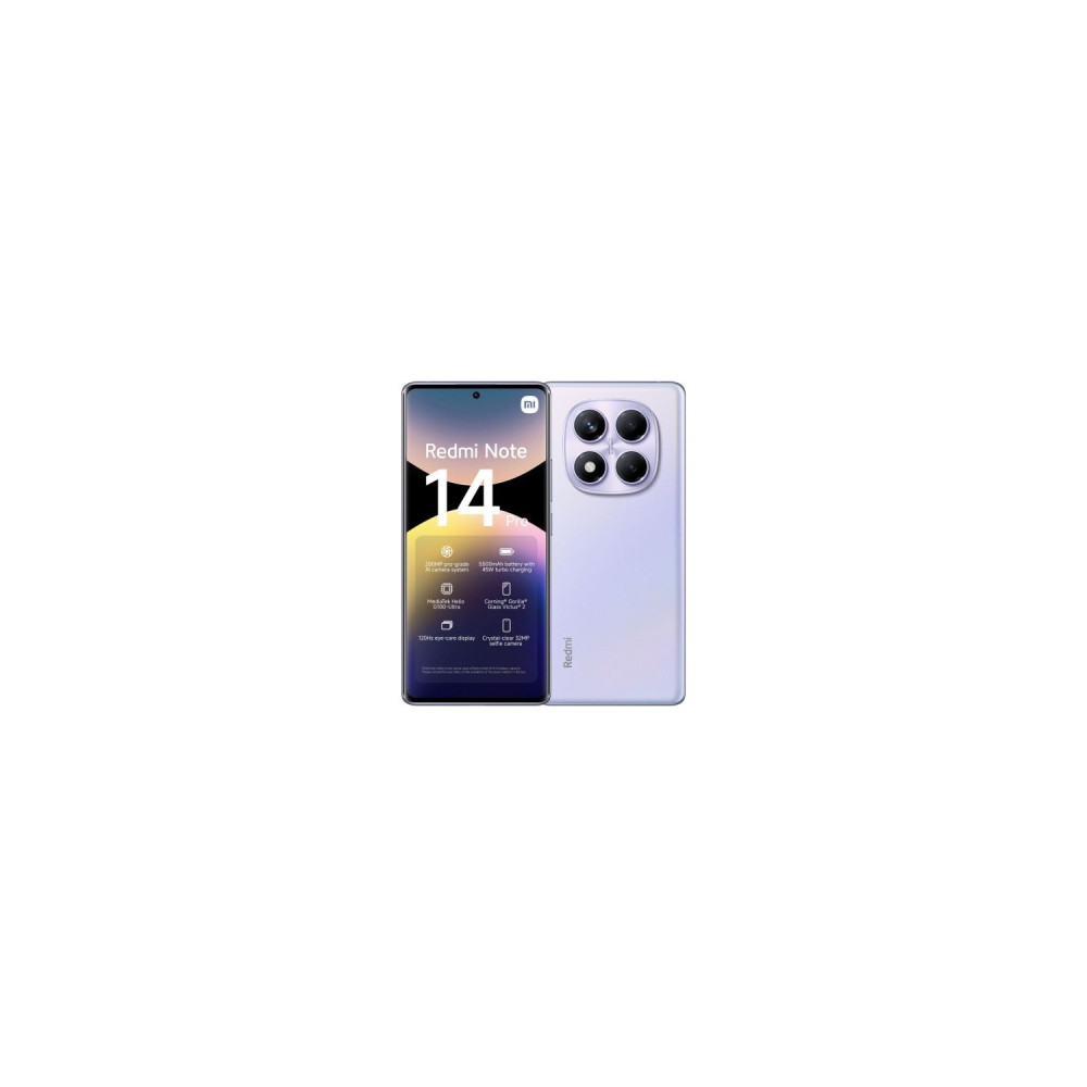 xiaomi redmi note 14 pro 8/256gb purpura smartphone