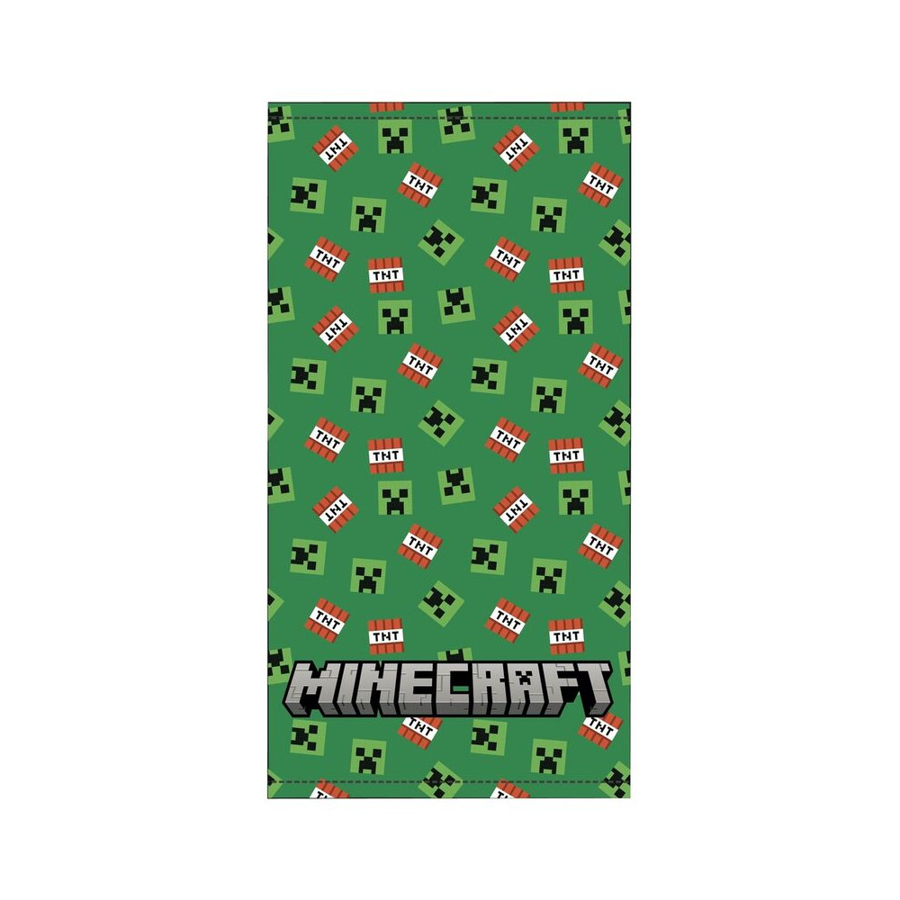 toalla minecraft microfibra