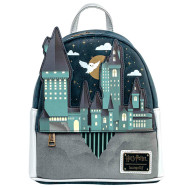 mochila hogwarts harry potter loungefly 27cm