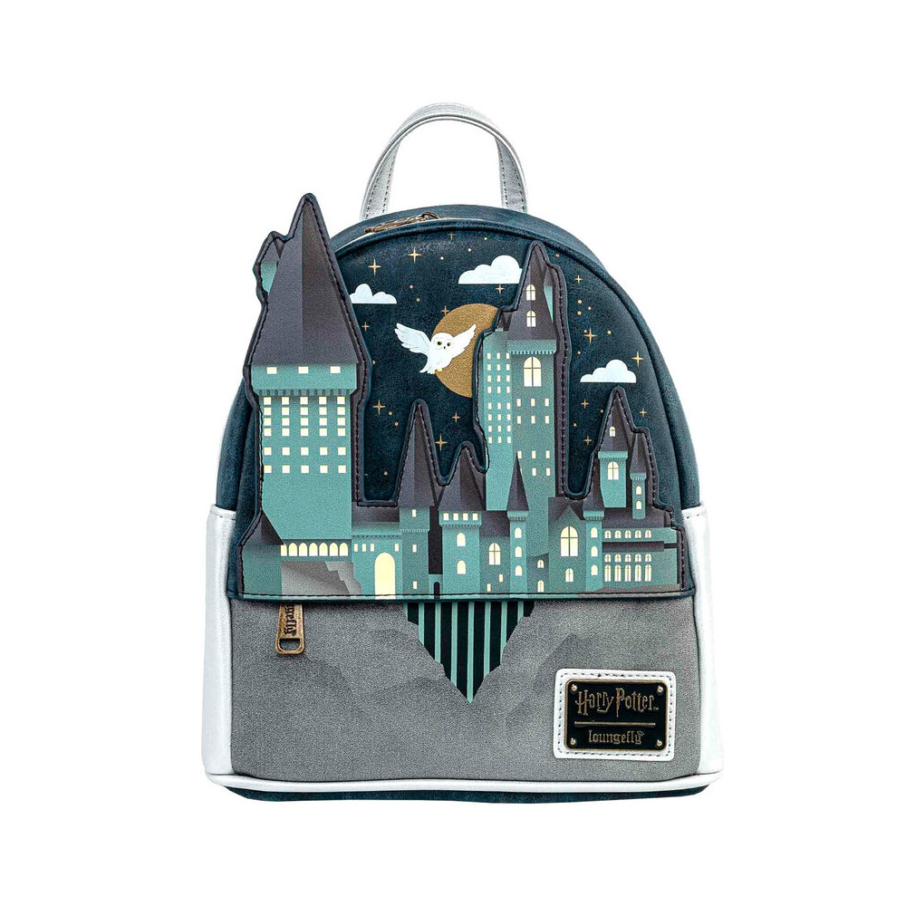 mochila hogwarts harry potter loungefly 27cm