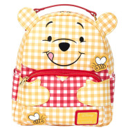 mochila gingham winnie the pooh disney loungefly 25cm
