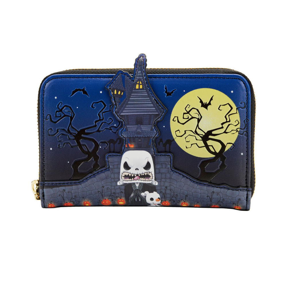 cartera jack skellington pesadilla antes de navidad disney loungefly
