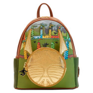 mochila snitch dorada  harry potter loungefly 26cm