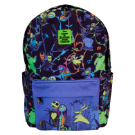 mochila nylon pesadilla antes de navidad disney loungefly 43cm