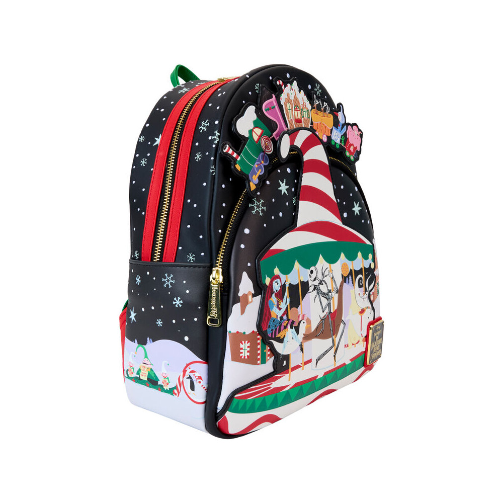 mochila journey to christmas town pesadilla antes de navidad disney loungefly