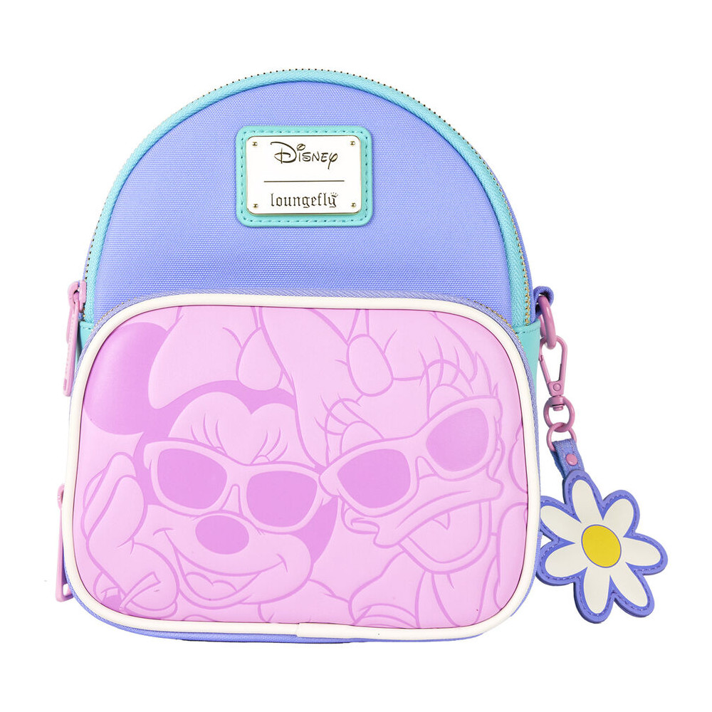 bolso mochila daisy & minnie disney loungefly 21cm