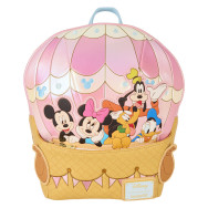 mochila shape hot air balloon mickey & friends disney loungefly 26cm