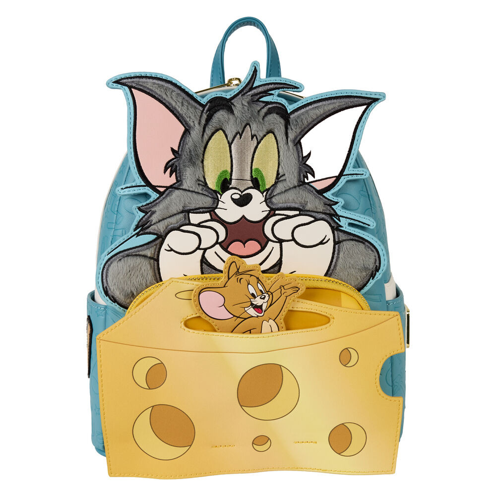 mochila tom & jerry loungefly 26cm
