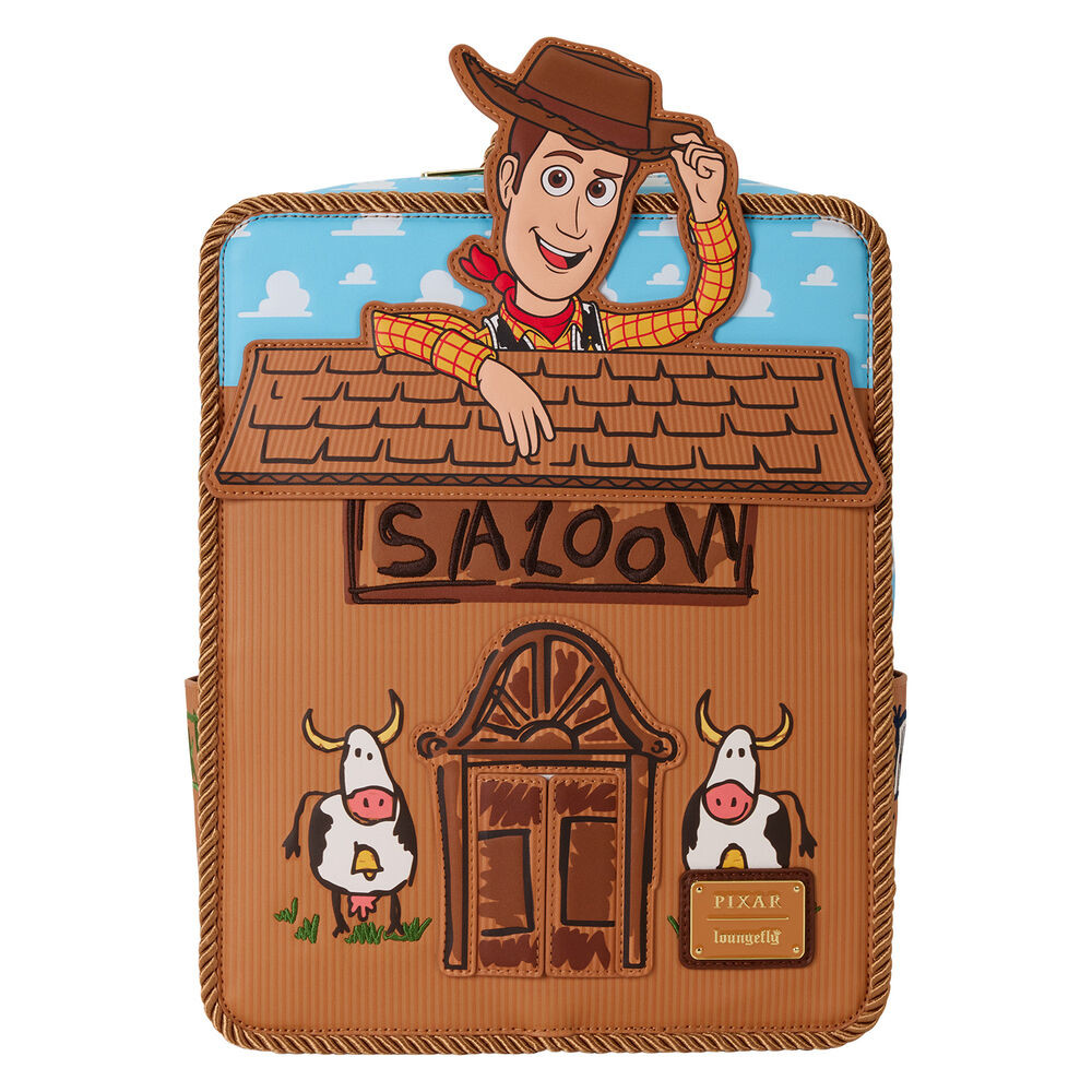 mochila woody 30th anniversary toy story disney pixar loungefly 28cm
