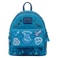 mochila hufflepuff harry potter loungefly 26cm