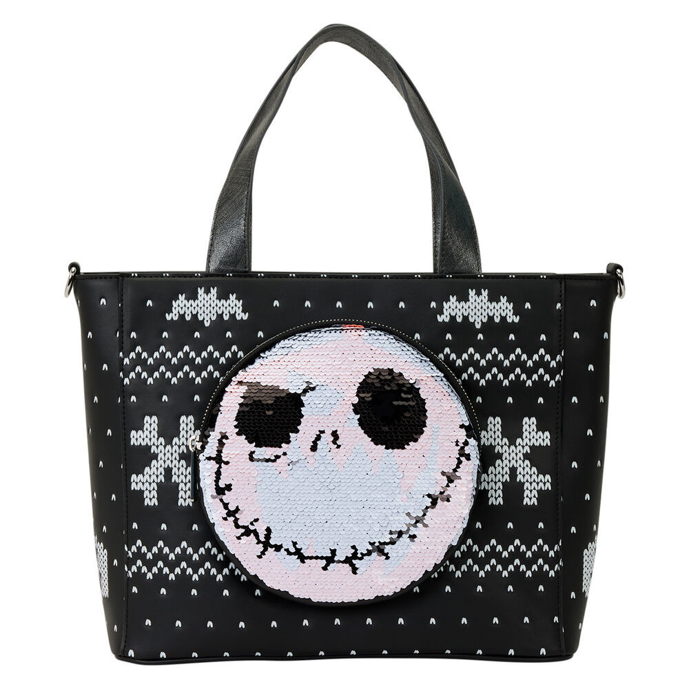 bolso + monedero jack skellington pesadilla antes de navidad disney loungefly