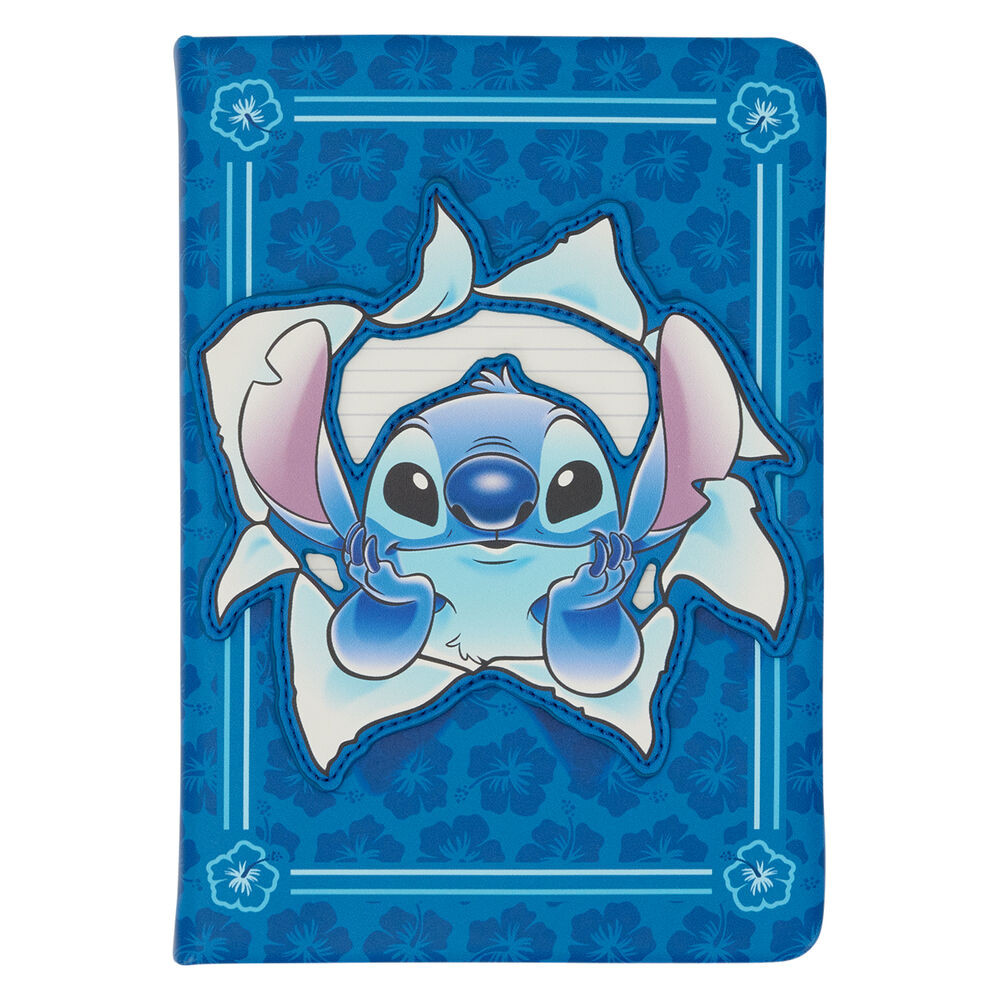 cuaderno holiday stitch disney loungefly