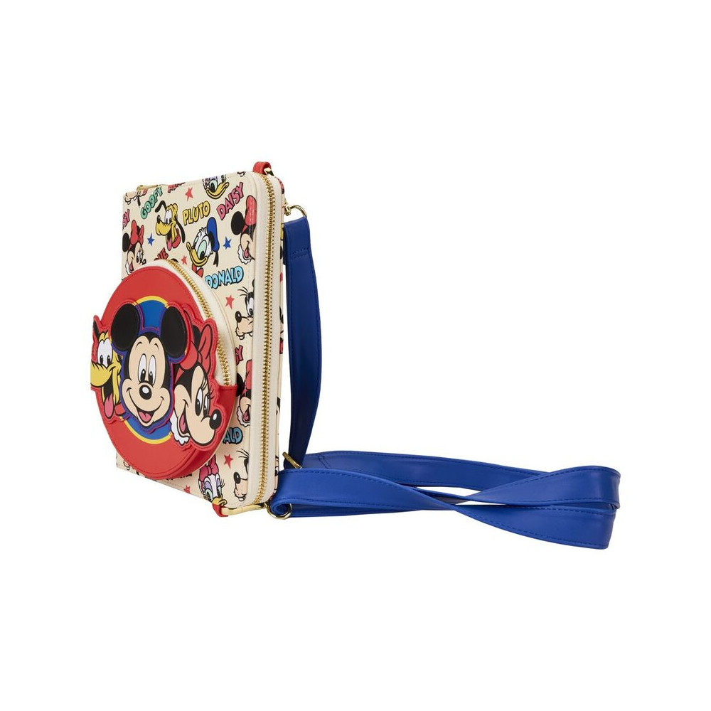 cuaderno bolso mickey and friends classic disney loungefly
