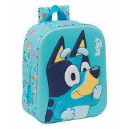 mochila 3d bluey 27cm