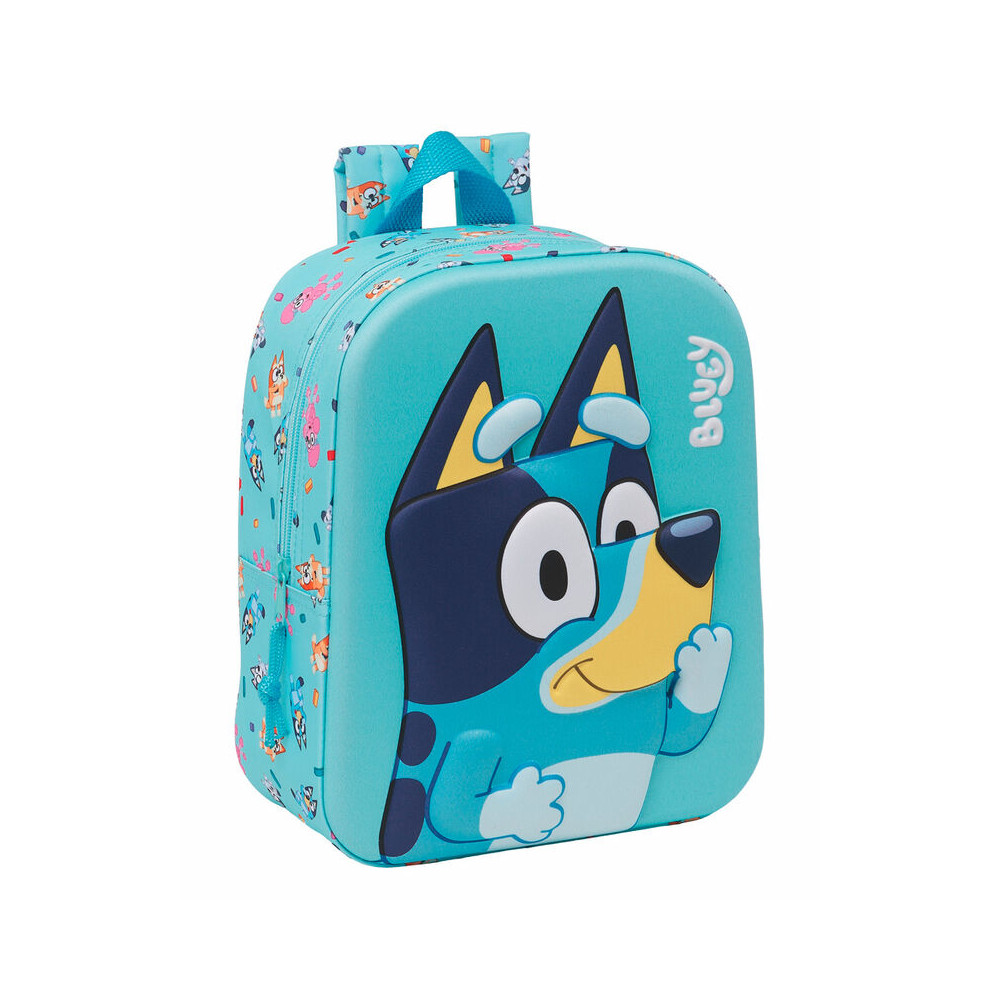 mochila 3d bluey 27cm