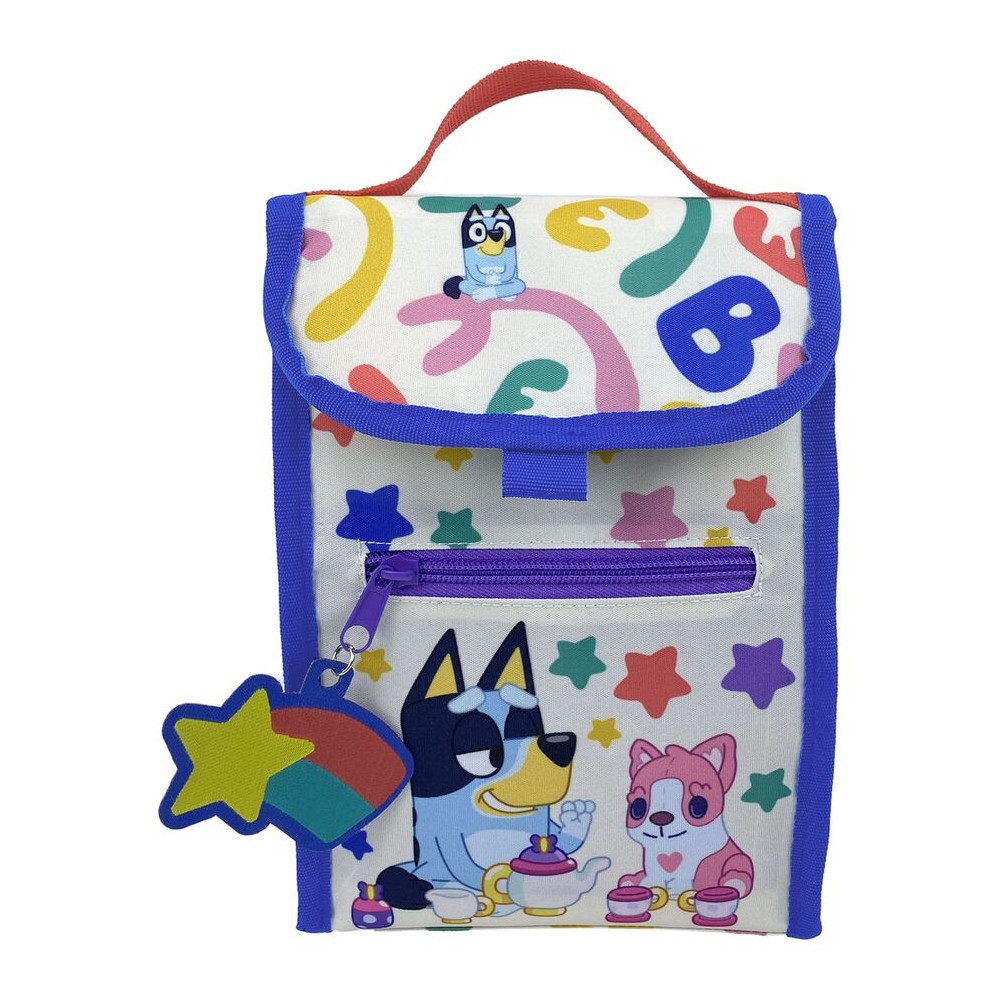 bolsa merienda rainbow bluey