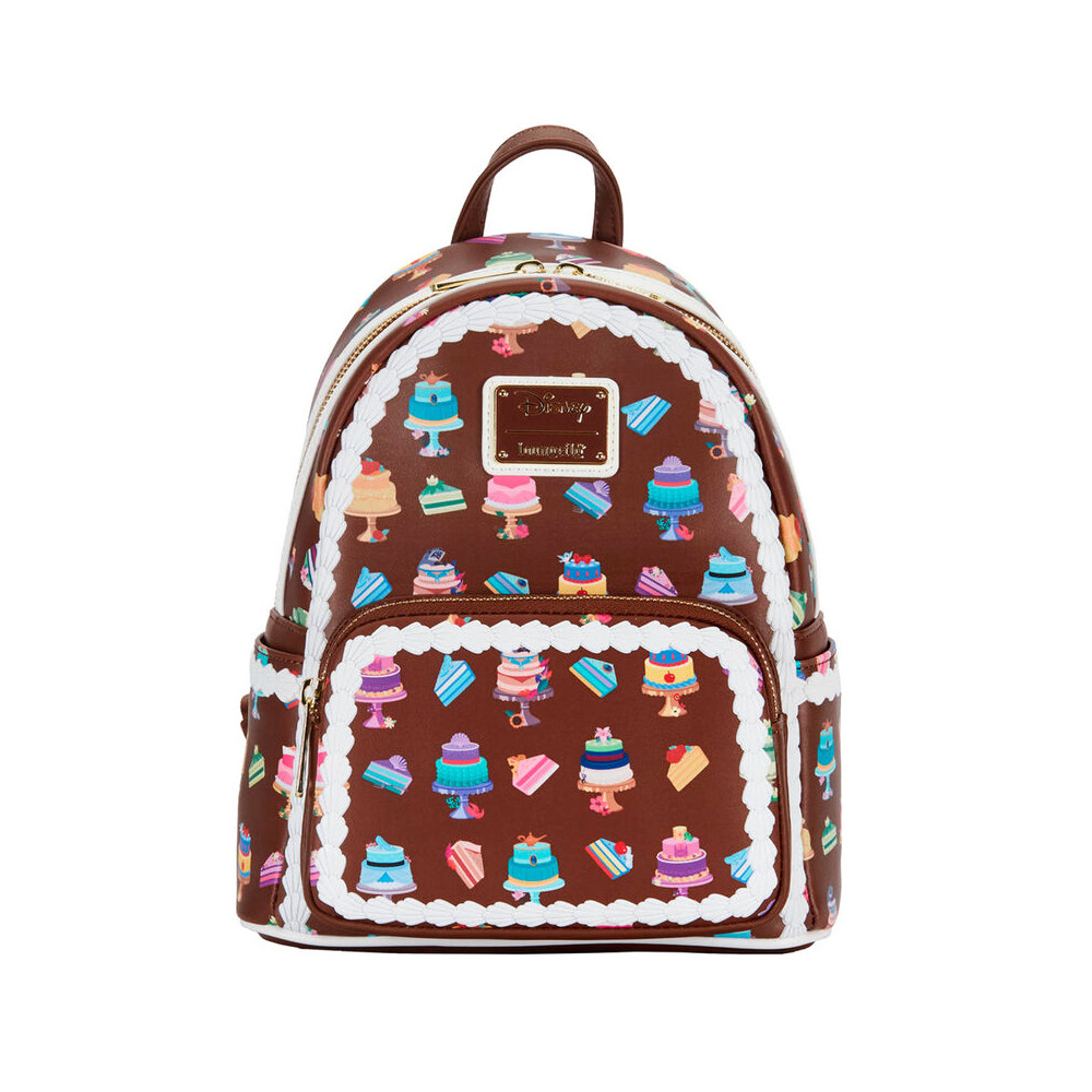 mochila princess cakes disney loungefly 26cm