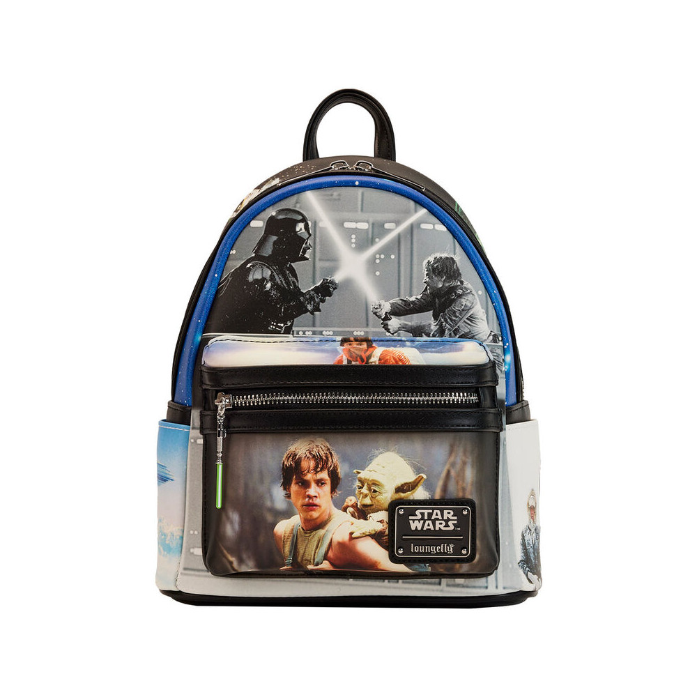 mochila final frames star wars the empire strikes back loungefly 25cm