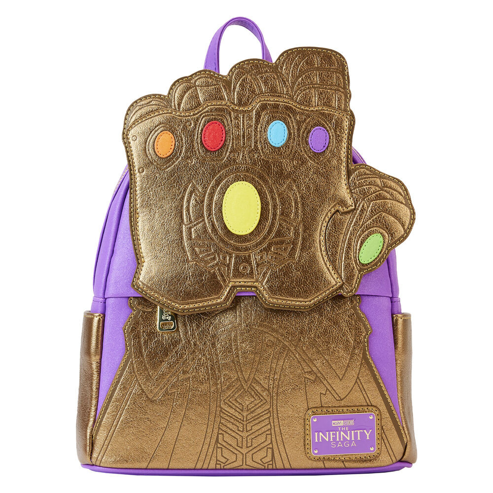 mochila guantelete thanos marvel loungefly 26cm