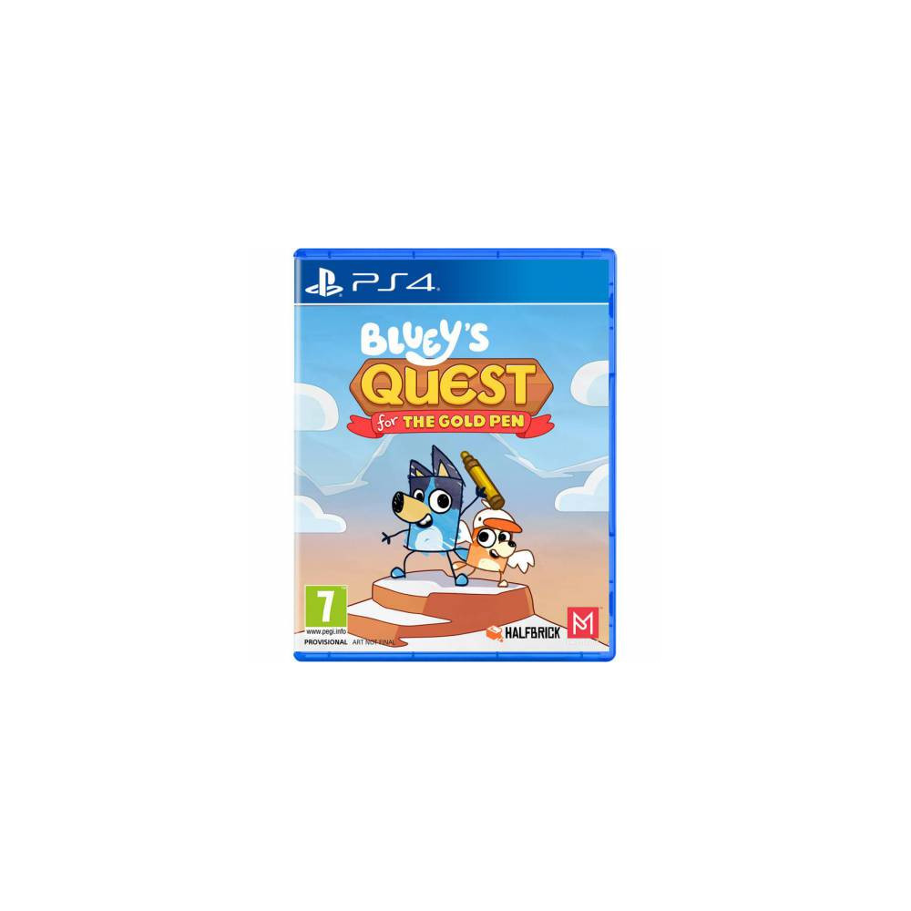 Blueys quest for gold pen - PS4