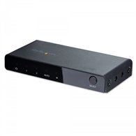 startech.com switch conmutador hdmi de 2 puertos de 8k - selector hdmi 2.1 uhd de 4k a 120hz/8k 60hz - hdr10+ - adaptador de ali
