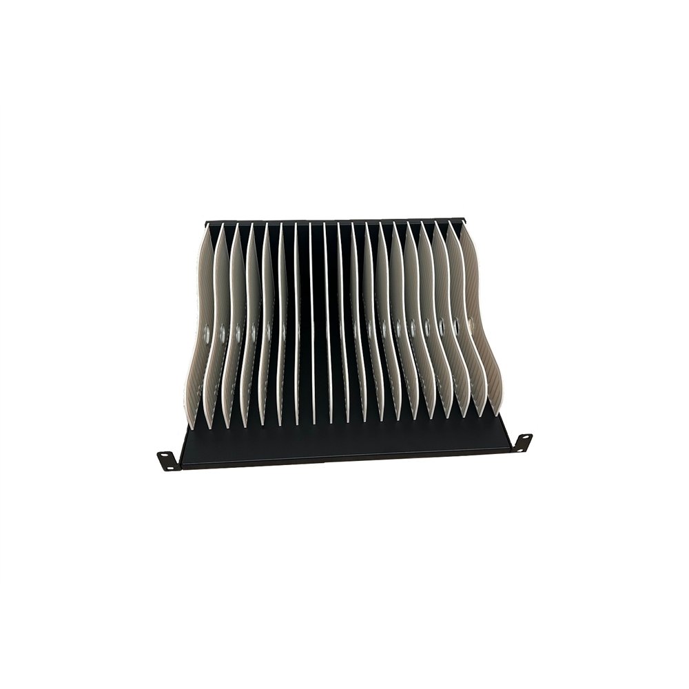 ewent ew1720 organizador para estación de carga acrilonitrilo butadieno estireno (abs), metal, plástico negro, blanco