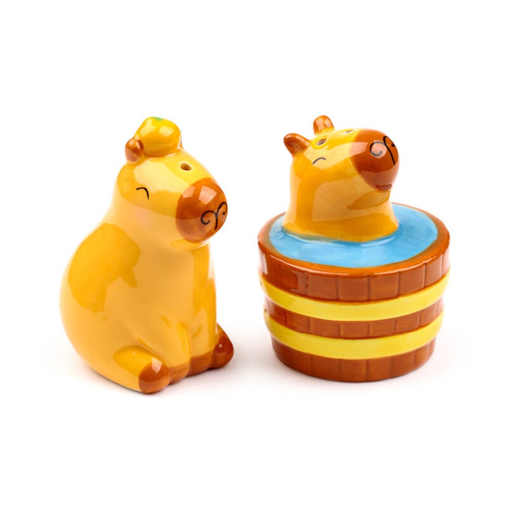 set salero y pimentero capibara