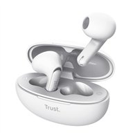auriculares trust yavi earphones enc bluetooth wireless white