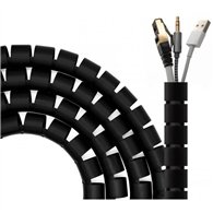 Organizador De Cable Aisens Flexible 25mm 2m Black