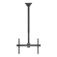 Soporte Tv Monitor Aisens Techo Giratorio Black