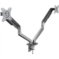 Soporte De Mesa Tv/monitor Tooq Db4132tnr-g 17-32 2 Brazos Asistido Grey