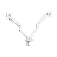 Soporte De Mesa Tv/monitor Tooq 17-32 2 Brazos White