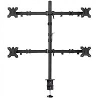 Soporte De Mesa Tv/monitor Ewent Ew1514 10-32 4 Brazos Black