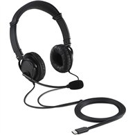 Auriculares Microfono Kensington K97457ww Hi-fi Usb-c Black