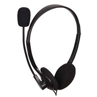 auriculares + microfono gembird mhs-123 black