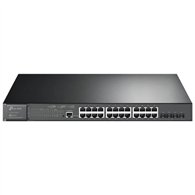 switch tp-link 24 puertos gigabit x4 sfp+ 10g x16 poe+ x8 poe++ l2+