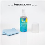 Kit Tooq Spray Limpiador Pantalla 150ml Paño Microfibra