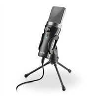Microfono Ngs Ms120usb Usb Tripode Black