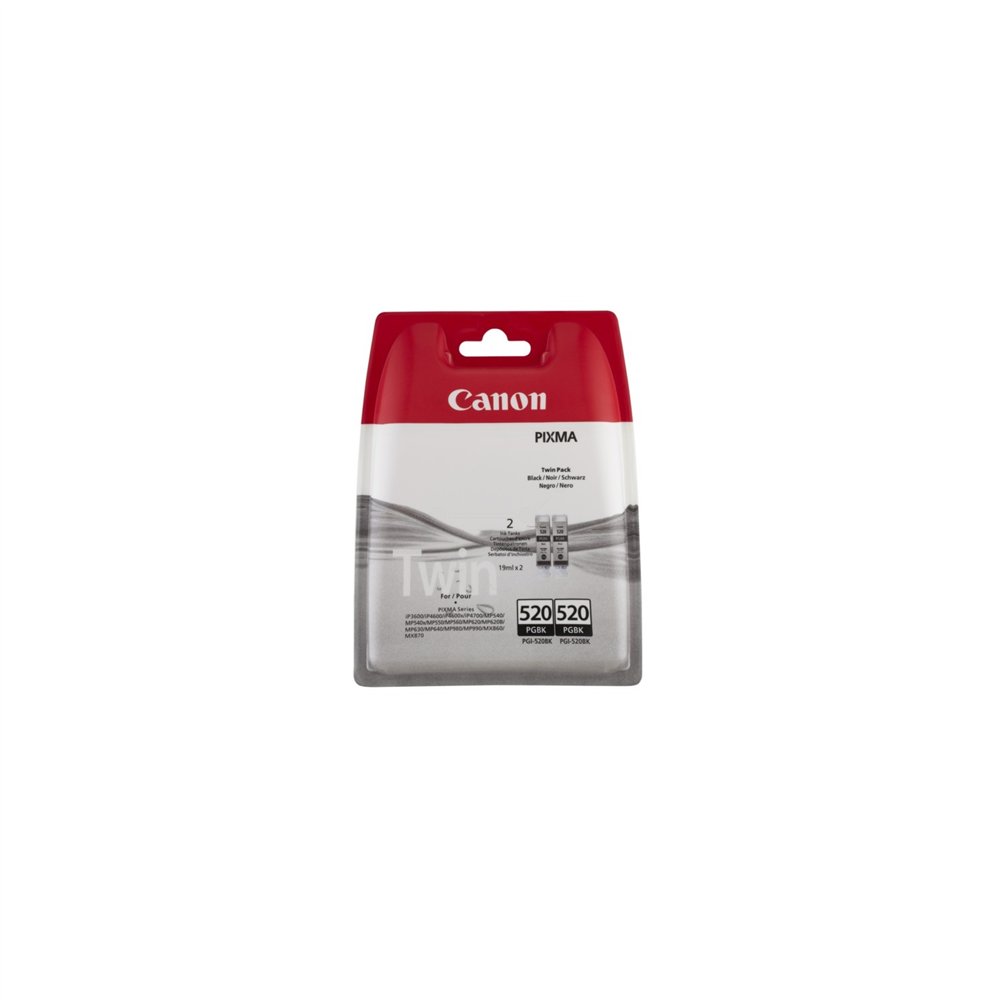 cartucho canon 2932b012 pgi-520bk negro