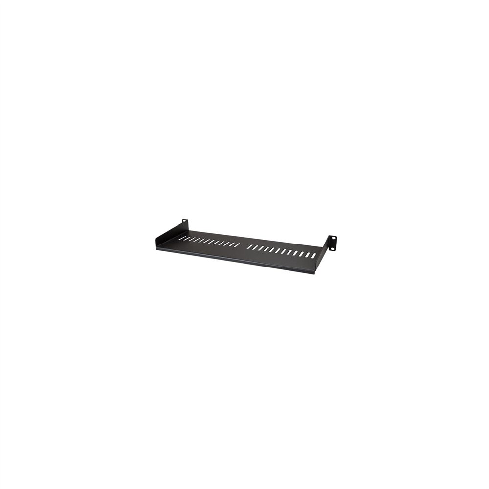 startech.com bandeja estante ventilado de 1u para armario rack de servidores - de 7 pulgadas de profundidad